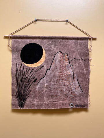 Crescent Mountain   18"  x 18" original art