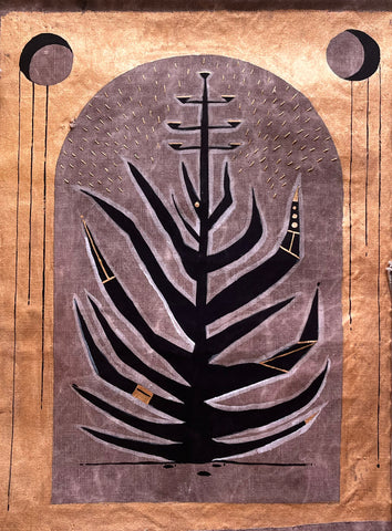 Desert Flora   18"  x 24" original art