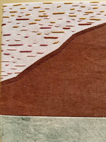 Lone Road   16" x 8" original art