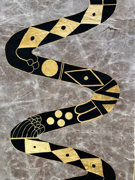 Desert Serpent   24"  x 60" original art