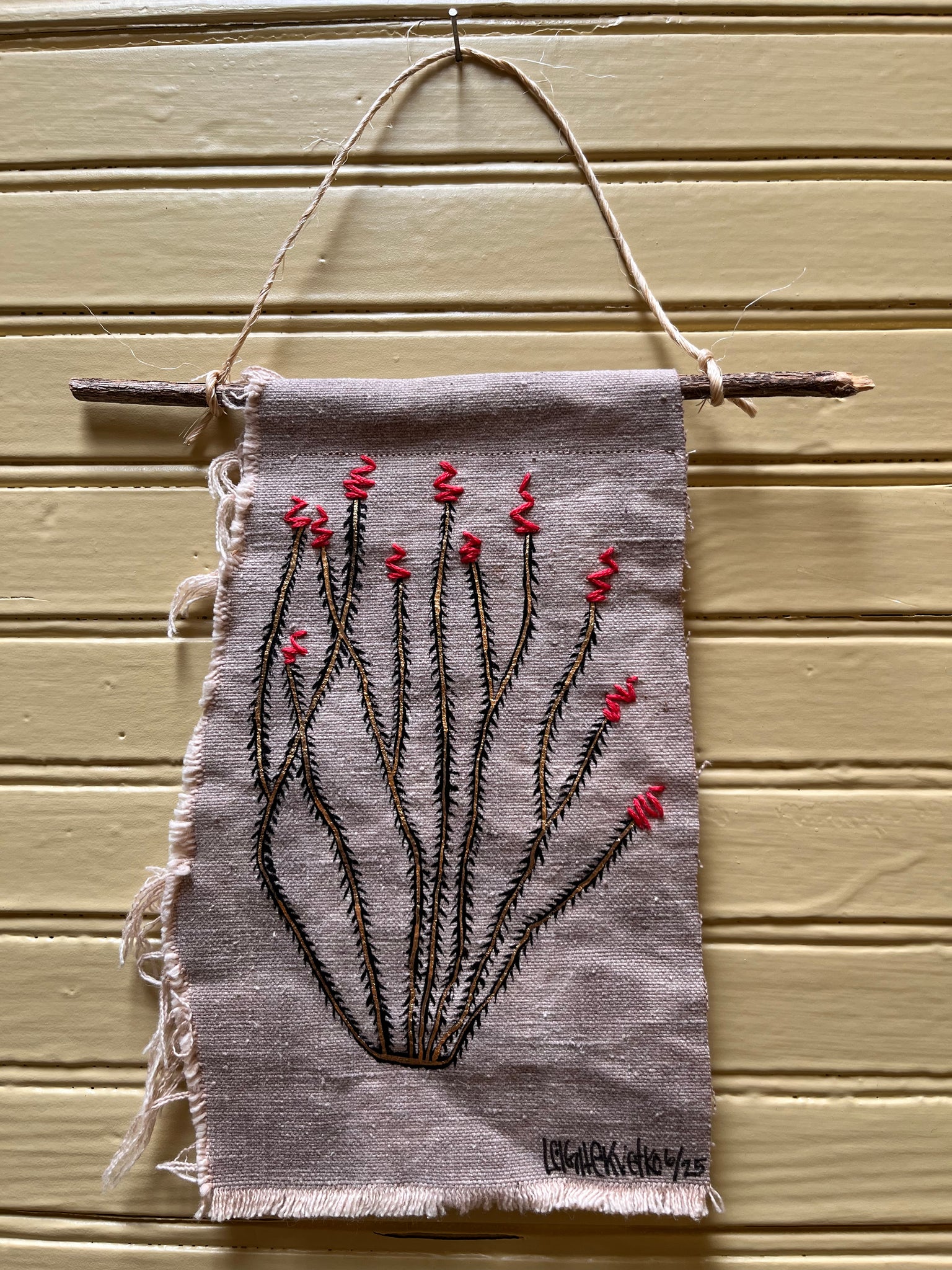 Ocotillo  5 in X 8 in   - small series