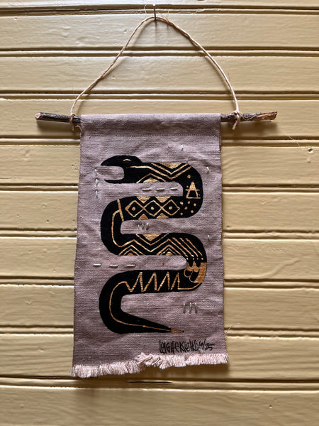 Snake  4.5 in X 8 in   - small series (Copy)