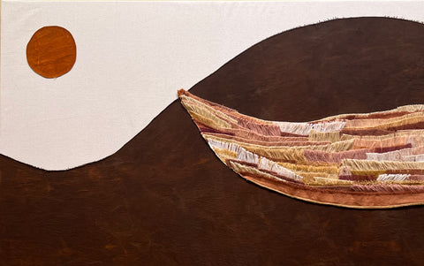 Swaying Grasses   36" x 24" original art